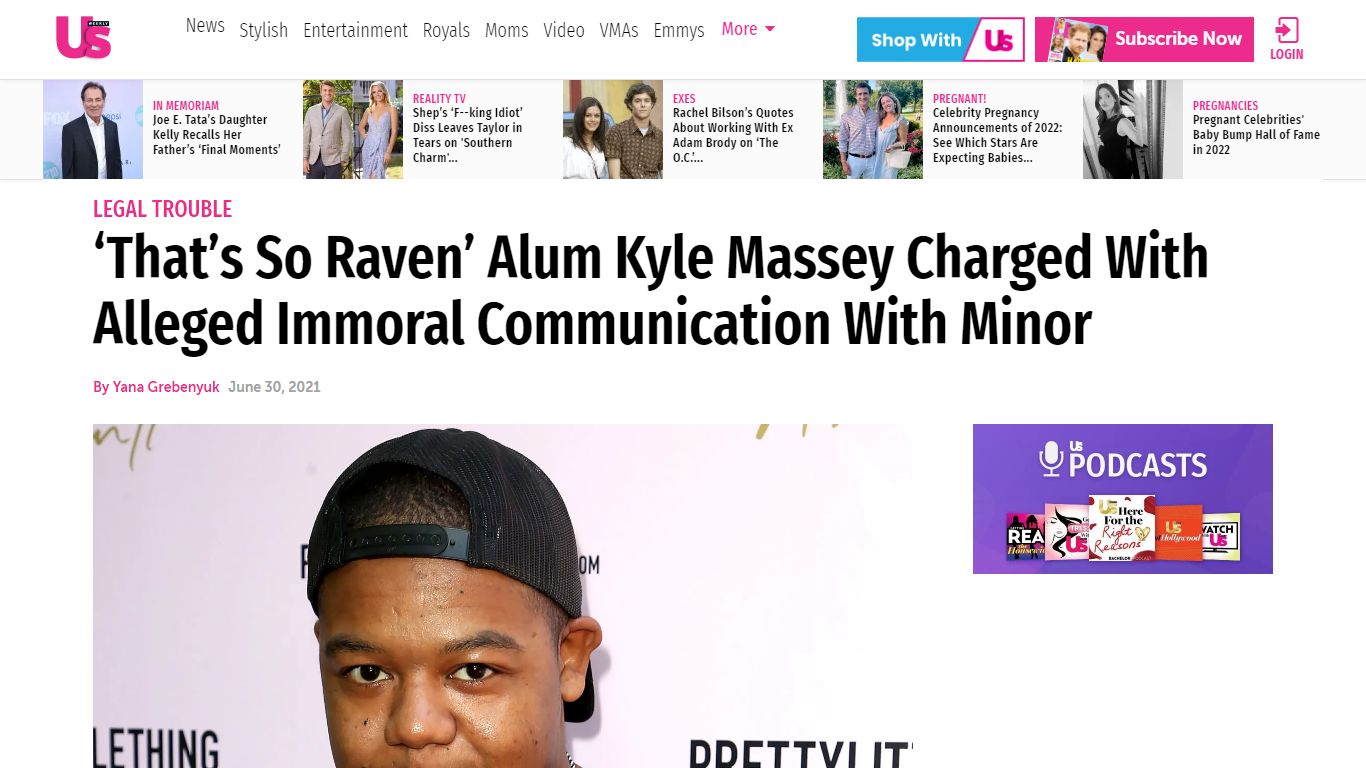 Kyle Massey Charged With Alleged Immoral Communication With Minor